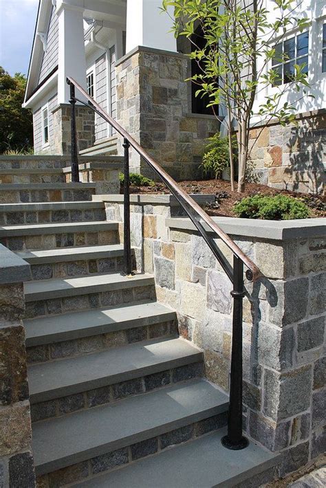 Barrette outdoor living versarail 2.5 in. Bronze & Steel (exterior) in 2020 | Exterior stairs ...