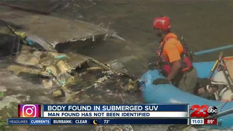 Chp Dead Man Found Inside Silver Dodge Suv In Kern River
