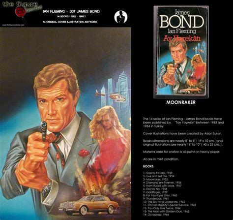 James Bond In Omer Atakans James Bond Cover Artwork Comic Art Gallery