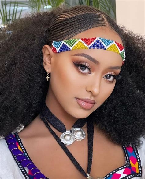 Tigray Girl Ethiopian Beauty Ethiopian Hair Ethiopian Braids
