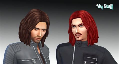 Bucky Hairstyle Sims 4 Hair Male Sims 4 Mens Hairstyles