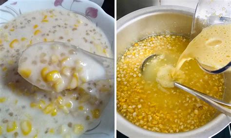 Resepi Bubur Jagung Sedap And Lemak Manis Anak Anak Puji Sedap Siap