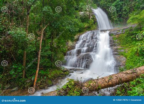 Huay Saai Leung Waterfall Is A Beautiful Waterfalls In The Rain Forest
