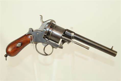 European Pinfire Revolver Antique Firearms 001 Ancestry Guns