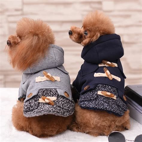 Warm Winter Dog Clothes Pet Clothes For Small Dogs French Bulldog