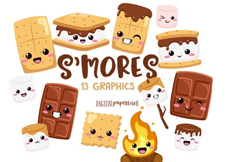 Making Smores Clipart
