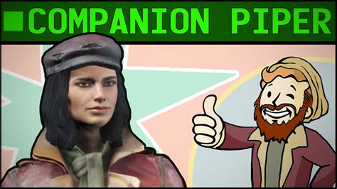 In order to romance a companion, you need to get them to the highest level of companion relationship status (they when piper likes you enough, you'll gain the gift of gab perk, which grants bonus xp for discovering new locations and passing persuasion challenges. Piper & Gift of Gab Perk | Fallout 4 Companion GUIDE - YouTube