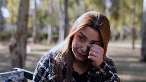 German Isis Trial Yazidi Woman Who Gave Evidence At A Trial In Germany Standing Face To Face