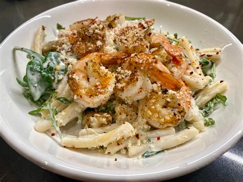 Lemon Ricotta Pasta with Shrimp | Island Olive Oil Company