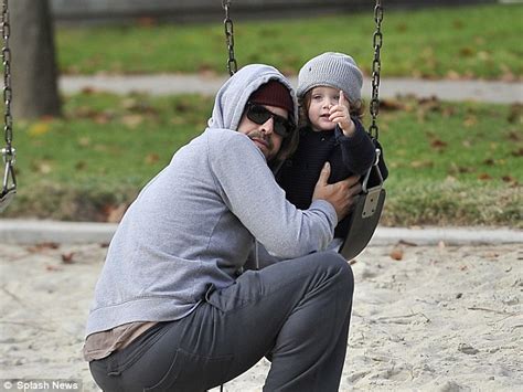 Rachel Zoes Husband Rodger Berman Enjoys A Play Date At The Park With