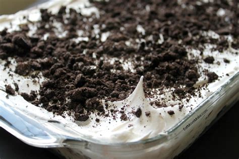 Easy Oreo Pudding Layer Dessert 2 Packages Of Chocolate Pudding
