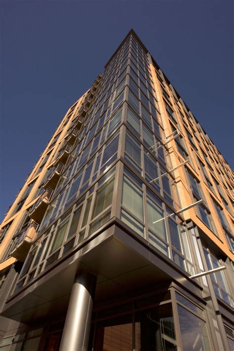 Leed Gold Mixed Use Residential Building Features A Variety Of Modern