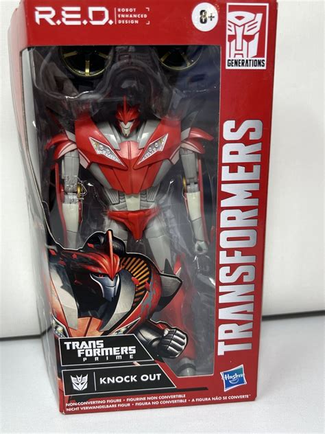 Transformers Red Prime Knock Out Ebay