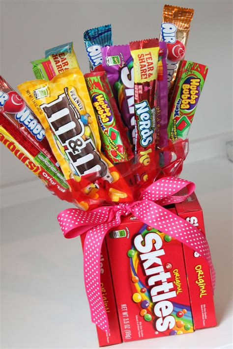 Diy Candy Bouquets For Valentines Day Birthdays And More