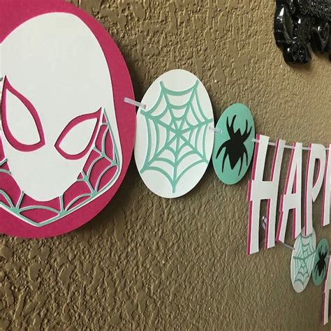 Spider Gwen Birthday Etsy