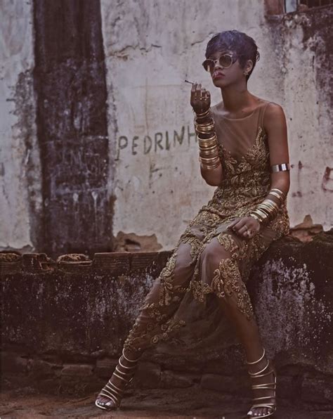 Fashion Credits Rihanna In Vogue Brazil May 2014 Haus Of Rihanna
