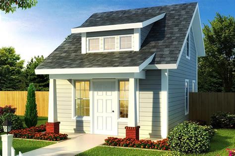 Plan prints to 1/4 = 1' scale on 24 x 36 paper. Cottage House Plan - 1 Bedrms, 1 Baths - 597 Sq Ft - #178-1346