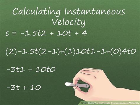 How to Calculate Instantaneous Velocity: 11 Steps (with Pictures)