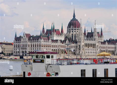 Parliament Buildings Budapest In Hungary Stock Photo Alamy