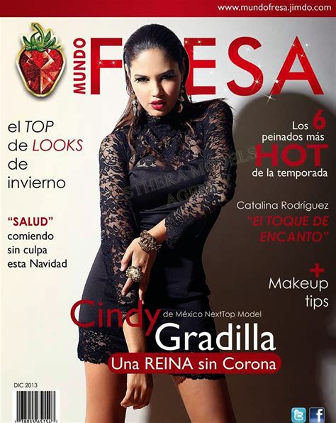 Sthera Models Agency Cindy Gradilla Portada Y Editorial Gdl