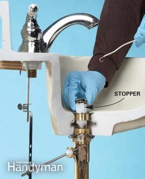 9 easy steps to remove a bathroom sink stopper. Unclog a Bathroom Sink Without Chemicals