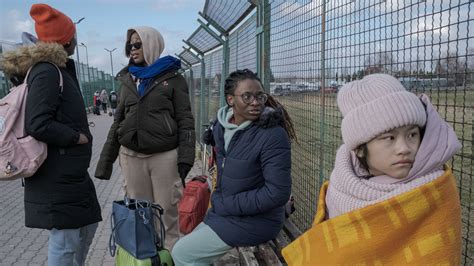 Africans Say Ukrainian Authorities Hindered Them From Fleeing The New