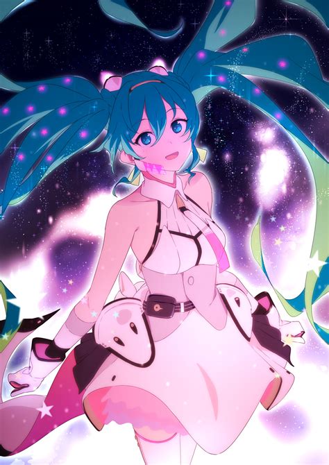 Galaxy Miku Vocaloid Anime Pigtail Passion
