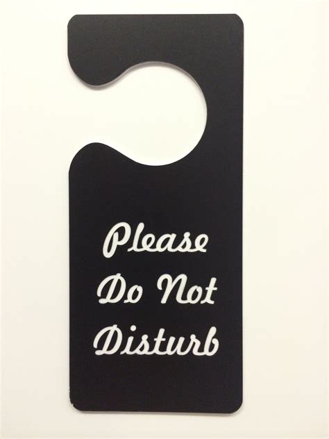 Do Not Disturb Printable Door Sign