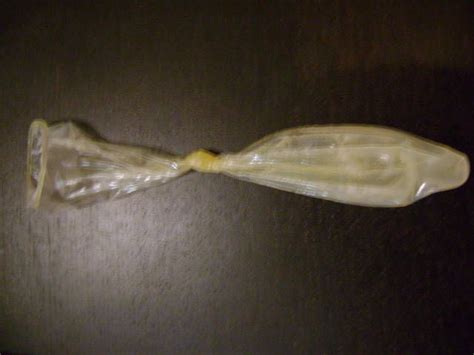 Used Filled Condom For Sale From England Derbyshire