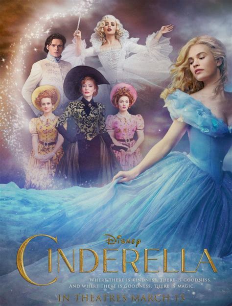 Disney Cinderella Poster 2o15 Cinderella Disney Movie Posters