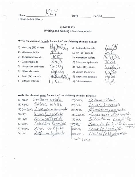 Ions that consist of a single atom are called _ ions. Monatomic Ions Worksheet Answer Key | db-excel.com