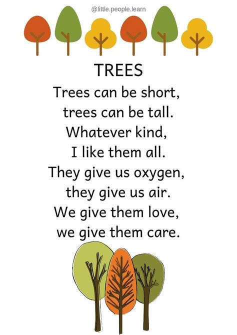 Trees Poem