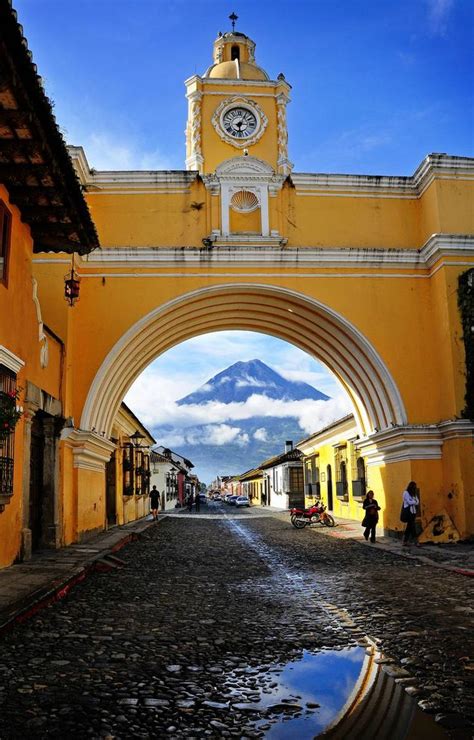 Arco De Antigua Art Print Antigua Guatemala Colonial Architecture