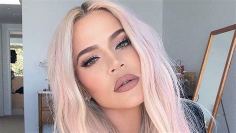Khloe Kardashian Dyes Hair Pink In New Makeover — See Pic