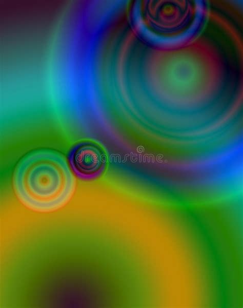 Rainbow Circles Stock Illustration Illustration Of Vibrant 11045406