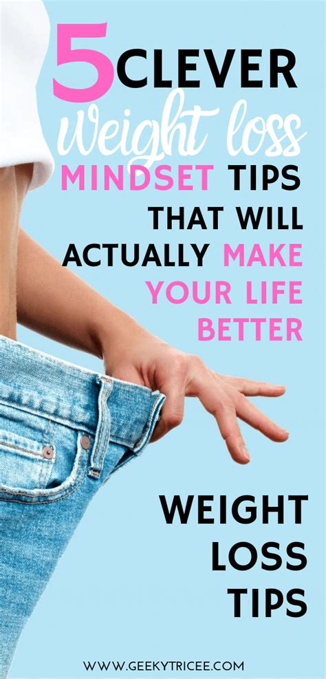 How To Change Your Mindset For Weight Loss Geeky Tricee