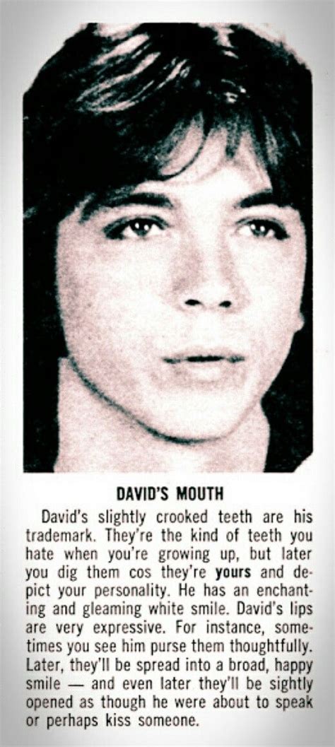 David Cassidy [david Cassidy Meet Him] 16 1 1971 David Cassidy