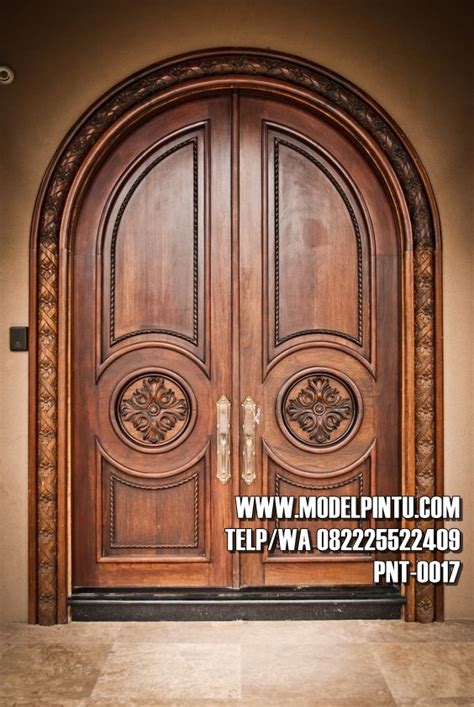 Maybe you would like to learn more about one of these? Pintu Utama Rumah Mewah Jati | Model Pintu Minimalis Rumah ...