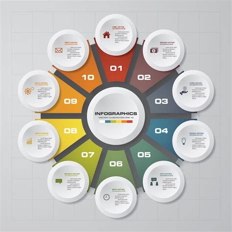 Premium Vector Circle Infographics Template