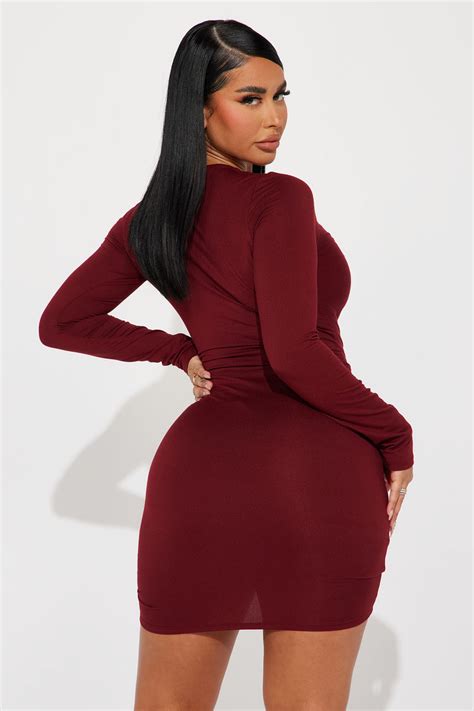 amy ruched mini dress burgundy fashion nova dresses fashion nova