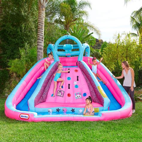 Little Tikes Lol Surprise Inflatable River Race Water Slide W Blower