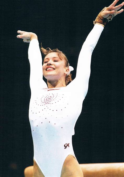 Svetlana Boginskaya On Vault At The 1996 Olympic Games Olympic Gymnastics Leotards Olympic