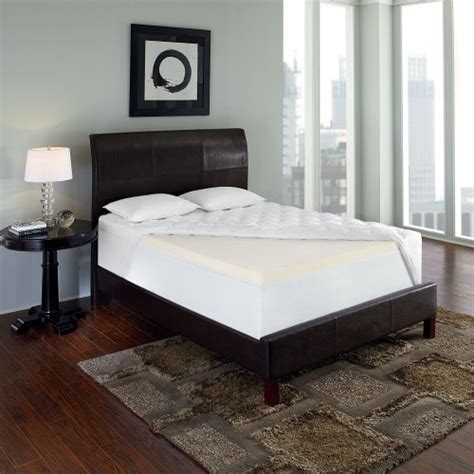 This serta product has a dual layer construction to provide the most comfy feel and support to users. Serta Triple Layer Comfort, 4-Inch Memory Foam Mattress ...