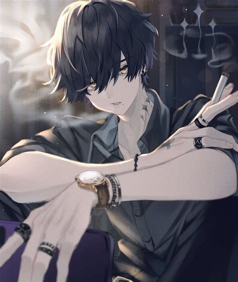 Handsome Anime Boy Evil Smirk Anime Gallery