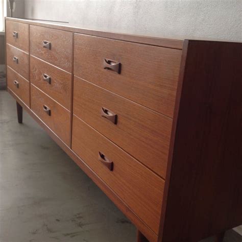 Danish Modern 9 Drawer Dresser Chairish