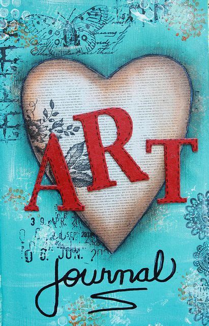 Art Journal Cover Page By Black Pearl Princess Via Flickr