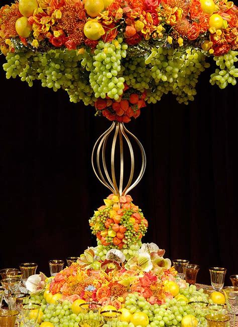 Fruit Centerpieces For Lavish Wedding Inspirations Fruit