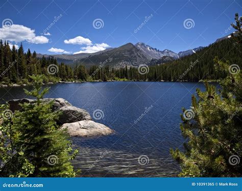 Beautiful High Mountain Lake Stock Image Image Of Water Summer 10391365