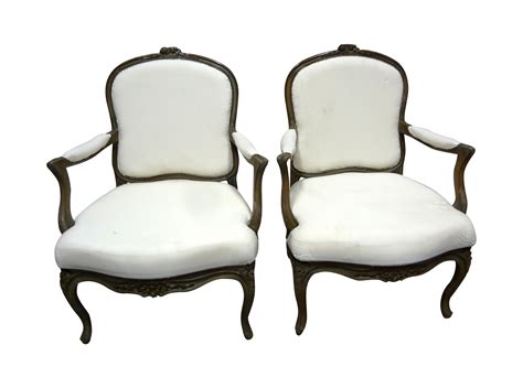 Swedish Rococo Armchairs - Pair | Chairish