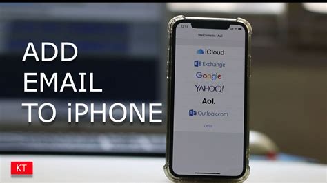 How To Add Email To Iphone 8 Iphone X Youtube
